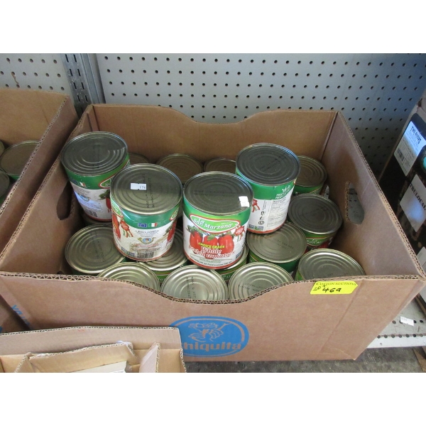 21 Dented Cans of La San Marzano Tomatoes