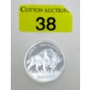 Image 1 : 1 Oz .999 Silver PAMP Suisse Buffalo Round 