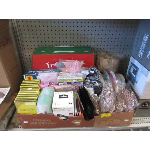Box Lot of Overstock & Customer Return Goods