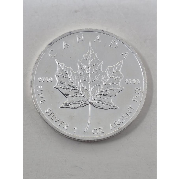 1 Oz .9999 Silver 2011 Canada Maple Leaf Coin 