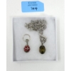 Image 1 : .925 Sterling Silver Necklace & Pendant 