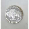 Image 2 : 1 Oz .999 Silver Indigenous/Buffalo Round 