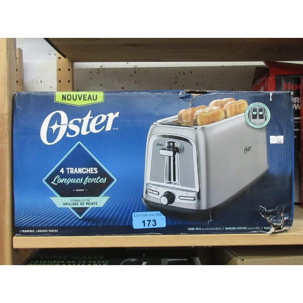 Oster 4-Slice Toaster - Customer Return - As is