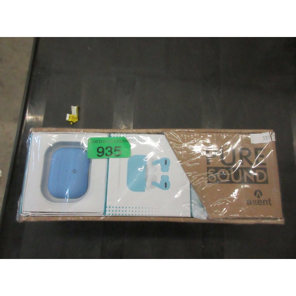 Box of 9 New Pure Sound Air Buds - Blue