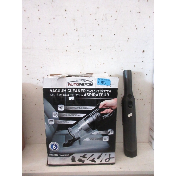 Autoready Cordless Hand Held Vacuum
