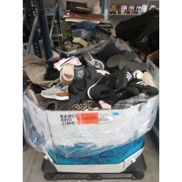 Skid of Overstock & Customer Return Clothing - As Is