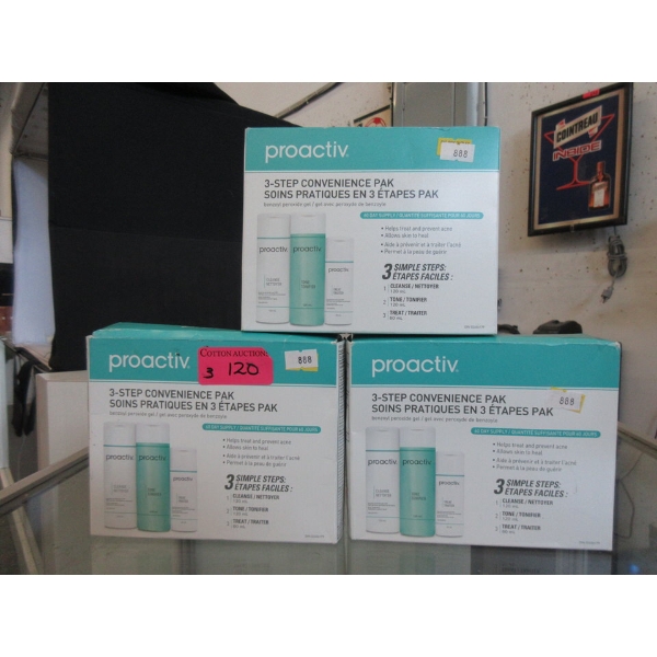 3 Proactiv 3-Step Convenience Packs - 60 Day Supply
