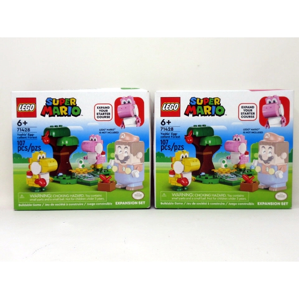 2 New LEGO Super Mario Building Toy Sets - Age 6+ 