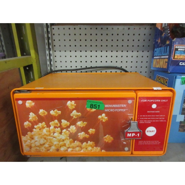 Menumaster Micro-Popper for Popcorn Only