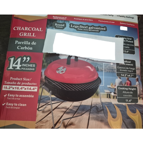 Customer Return Charcoal Grill