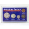 Image 4 : US 1962 Half Dollar, 1964 Coin Set & 1957 $1 Bill