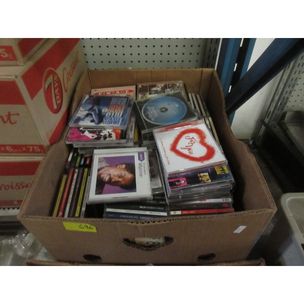 Box of 60+ Music CDs - Variety of Genres