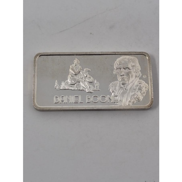 1 Oz .999 Silver Our Greatest Americans Bar