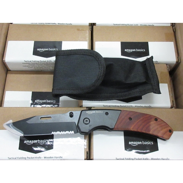 6 New Tactical Folding Knives with 3.5  Blades