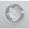 Image 1 : 2 Oz .9999 Silver 2019 Zentangle Art: Bighorn Sheep Coin 