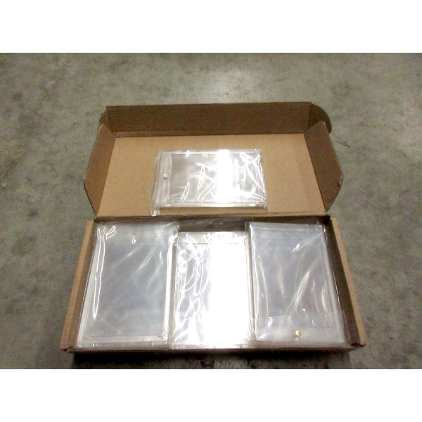 12 New Boxes of 10 Trading Card Holders 