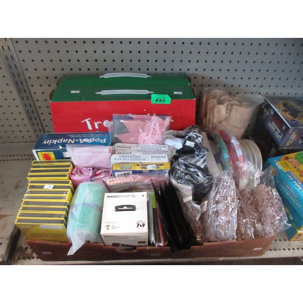 Box of Overstock & Customer Return Goods - As Is