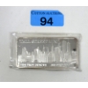 Image 1 : 10 Oz .999 Silver Twin Towers Wall Street Bar 