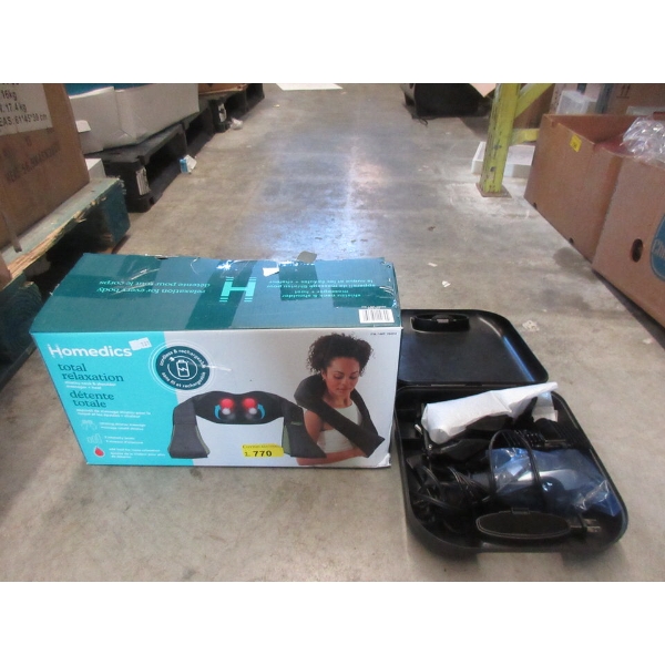 Shiatsu Massager & Wahl Hair Trimmer