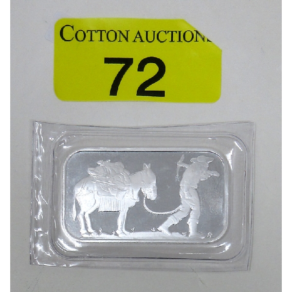 1 Oz .999 Silver Miner/Mule SilverTowne Bar