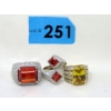 Image 1 : 3 Dramatic New Sterling Silver Dinner Rings - Sizes 7 & 9