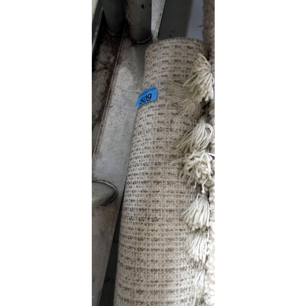 6' x 9'  Beige  Low Pile Area Carpet