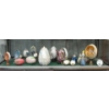 Image 1 : Shelf Lot of Egg Shaped Collectibles 