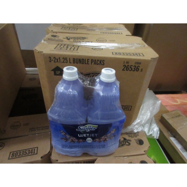 Case of 6 Swiffer Wet Jet Refills - Febreze Lavender