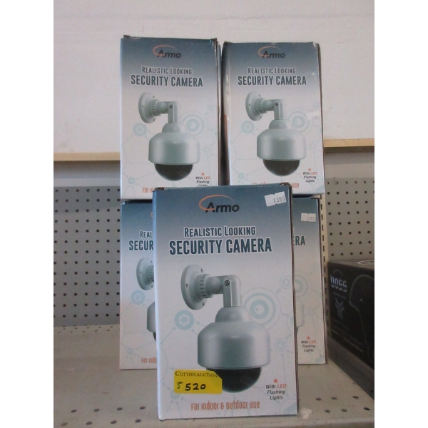 5 New Armo Realistic Looking Security Cameras
