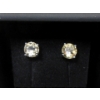 Image 1 : New Sterling Silver Citrine Stud Earrings