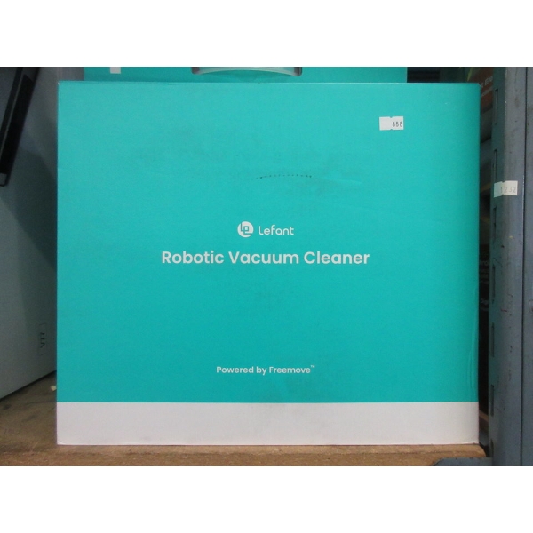 White Lefant Robotic Vacuum Cleaner 