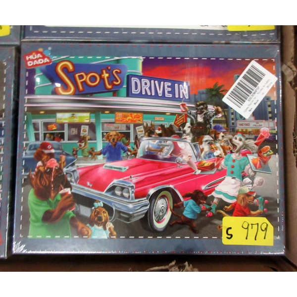 5 New  Let's Go Dogs  1000 Piece Jig Saw Puzzles