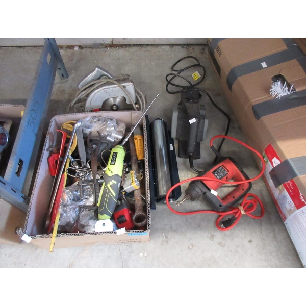 5+ Piece Lot of Electric Tools & Hand Tools