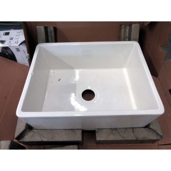 Hahn Fire Clay Farmhouse Kitchen Sink