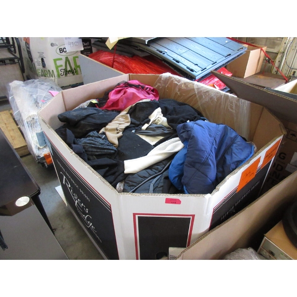 Skid of Overstock & Customer Return Clothing - As Is