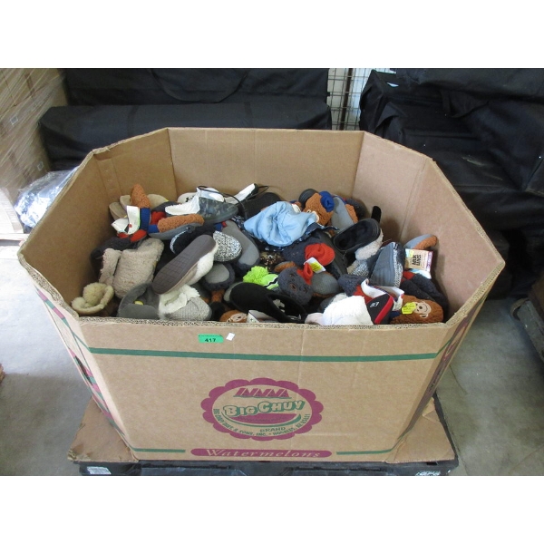 Skid of Overstock & Customer Return Footwear 