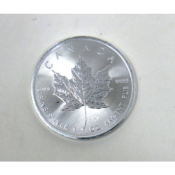 First Mint 1 Oz .9999 Silver 2025 Maple Leaf Coin 