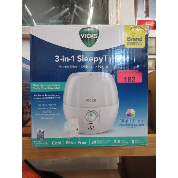 Vicks 3-in1 Sleepy Time Humidifier/Diffuser