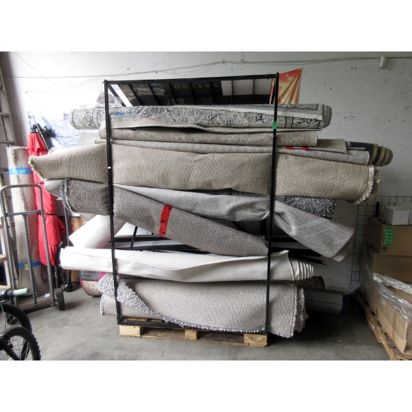 Skid of Assorted Area Carpets- Customer Returns