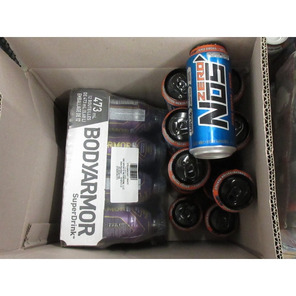 26 Cans & Bottles of Assorted Energy Drinks