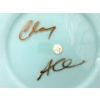 Image 3 : 5 Autographed 12" Glass Plates