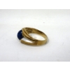 Image 3 : 10 KT Gold 2.4 Carat Star Sapphire Ring - Size 8