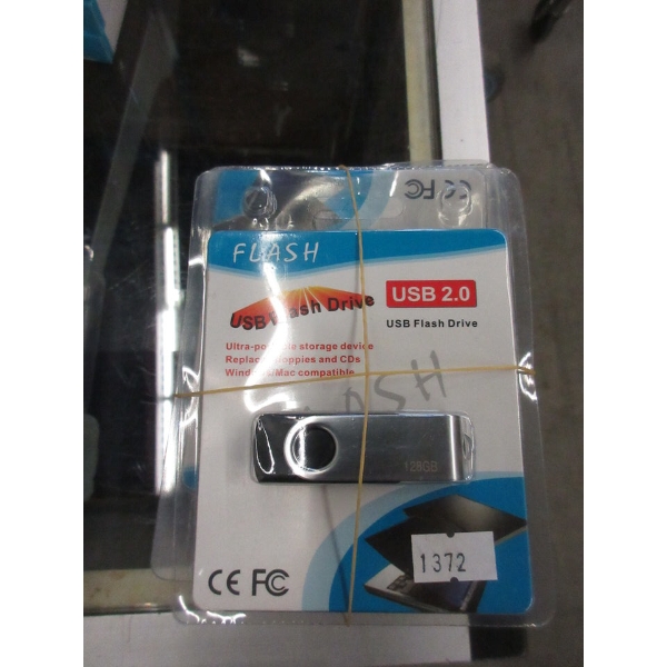 10 New 128 GB USB 2.0 Flash Drives