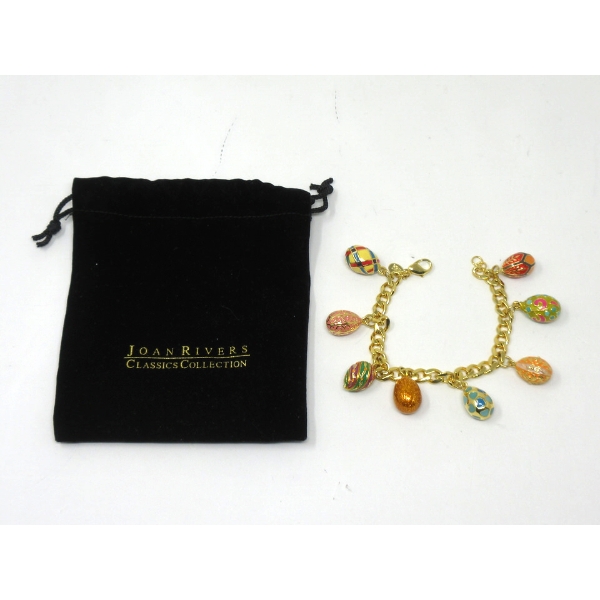 Joan Rivers Classic 7.5  Russian Egg Bracelet