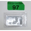 Image 1 : 1 Oz .999 Silver Miner/Mule SilverTowne Bar 