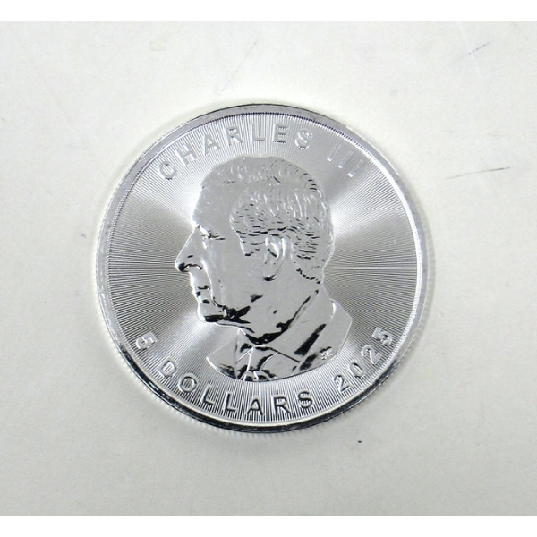 EARLY RELEASE First Mint 1 Oz .9999 Silver 2025 Maple Leaf Coin 