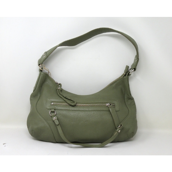 Sage Green Danier Genuine Leather Handbag 