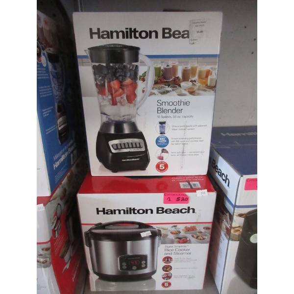 Hamilton Beach Rice Cooker & Smoothie Blender