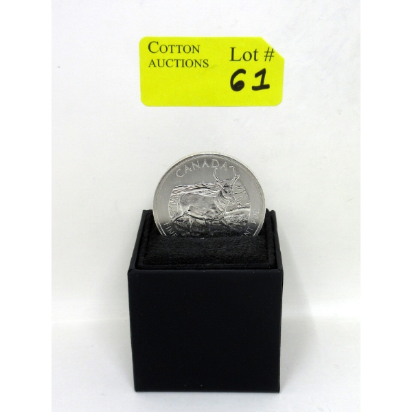 1 Oz .9999 Silver Pronghorn Antelope Coin