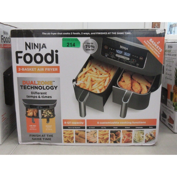 Ninja Foodi XL Dual Basket Air Fryer 